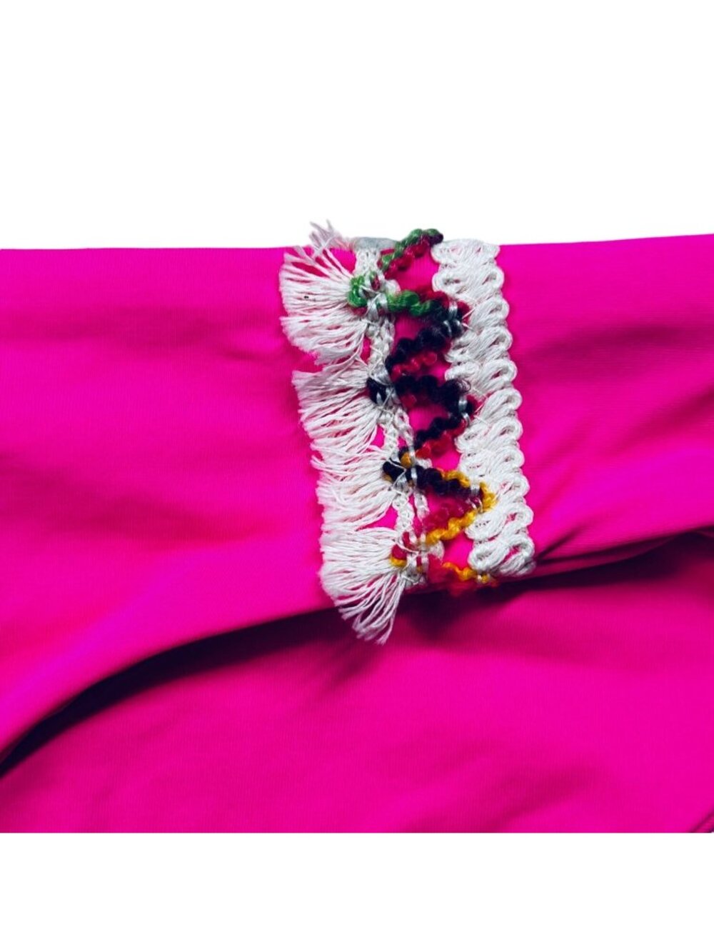 BECCA Swim Bottom Pink Womens Size Small Wayfarer Embellished Hipster NWT - Picture 4 of 7